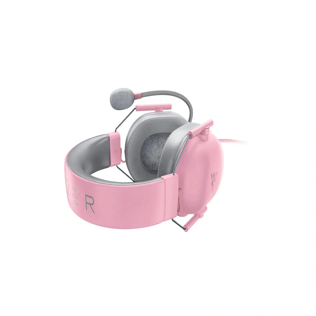 Razer BlackShark V2 X - Wired Gaming Headset - Quartz Pink in Qatar Razer BlackShark V2 X - Wired Gaming Headset - Quartz Pink in Qatar